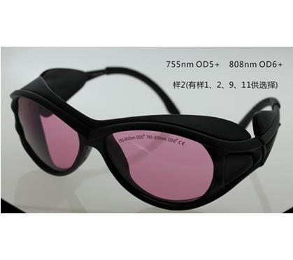755nm&808nm专用激光防护眼镜 